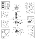 Page B Diagram and Parts List for 1550-0  Briggs and Stratton Pressure Washer